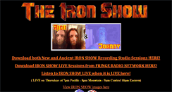 Desktop Screenshot of ironshow.com