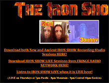 Tablet Screenshot of ironshow.com